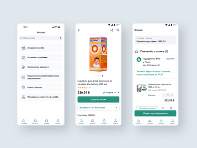 Pharmacy Chain — Mobile App UX/UI iOS conversion design ios mobile ui ux product designer