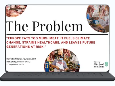 Presentation Template Design ✨ advertising branding business template design design graphic design poster design presentation design