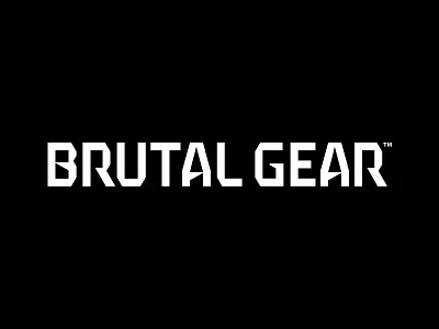 Brutal Gear Logotype graphic design logo logo design logo designer logo designers logo designs logos logotype logotype design logotypes