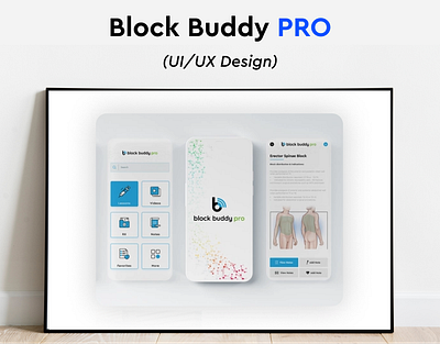 Block Buddy Pro App UI Design app branding design graphic design illustration logo mobile design ui ux vector