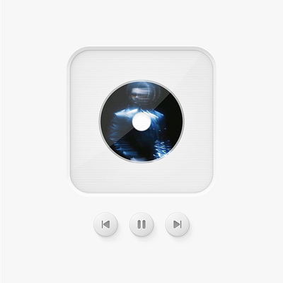 Mini music player music player ui ux visuals