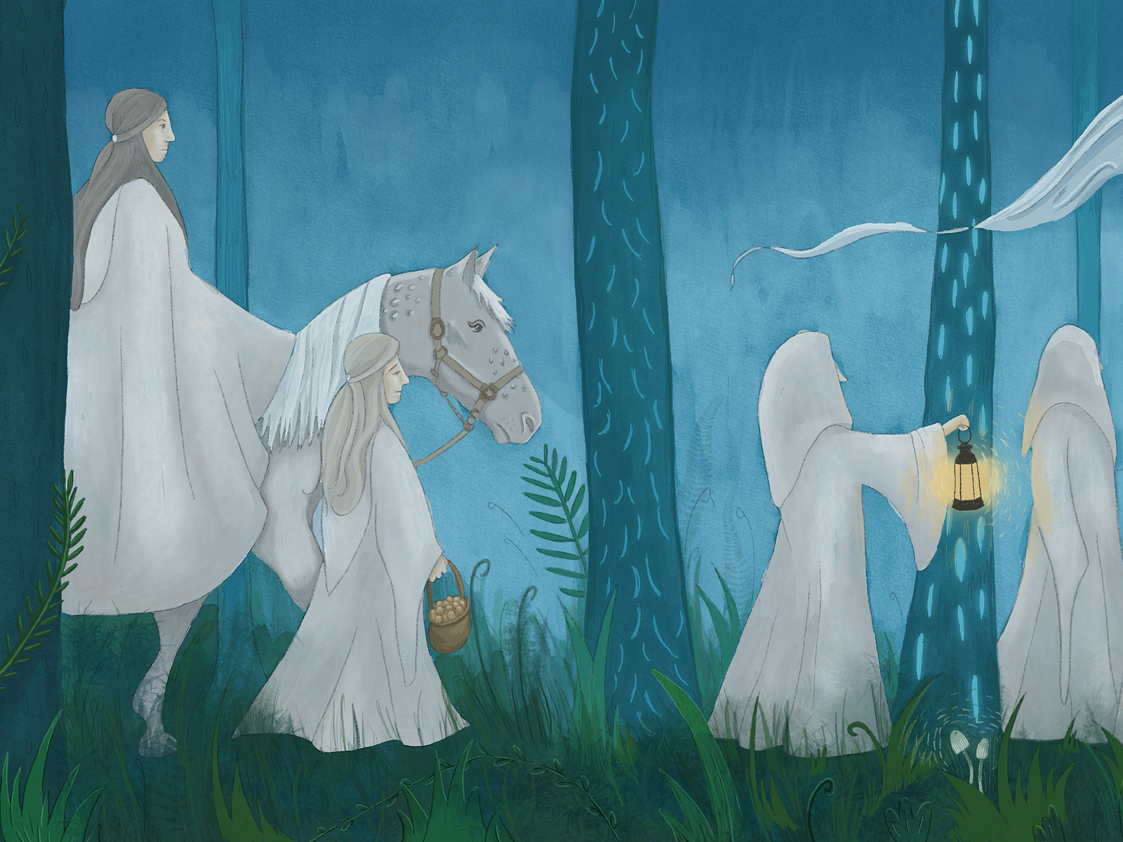 Passing Of The Elves By Ellie Hewins On Dribbble