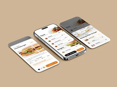 In-Restaurant Order App adobe xd clean design design figma food food order graphic design mobile app mobile app design mockup design restaurant ui ui design ux ux design