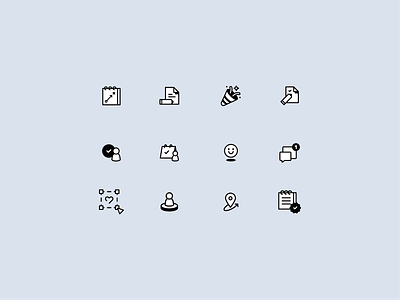 Introist - Icons calendar icon icon design icons notification icon party icon relocation icon small illustrations task icon website icons