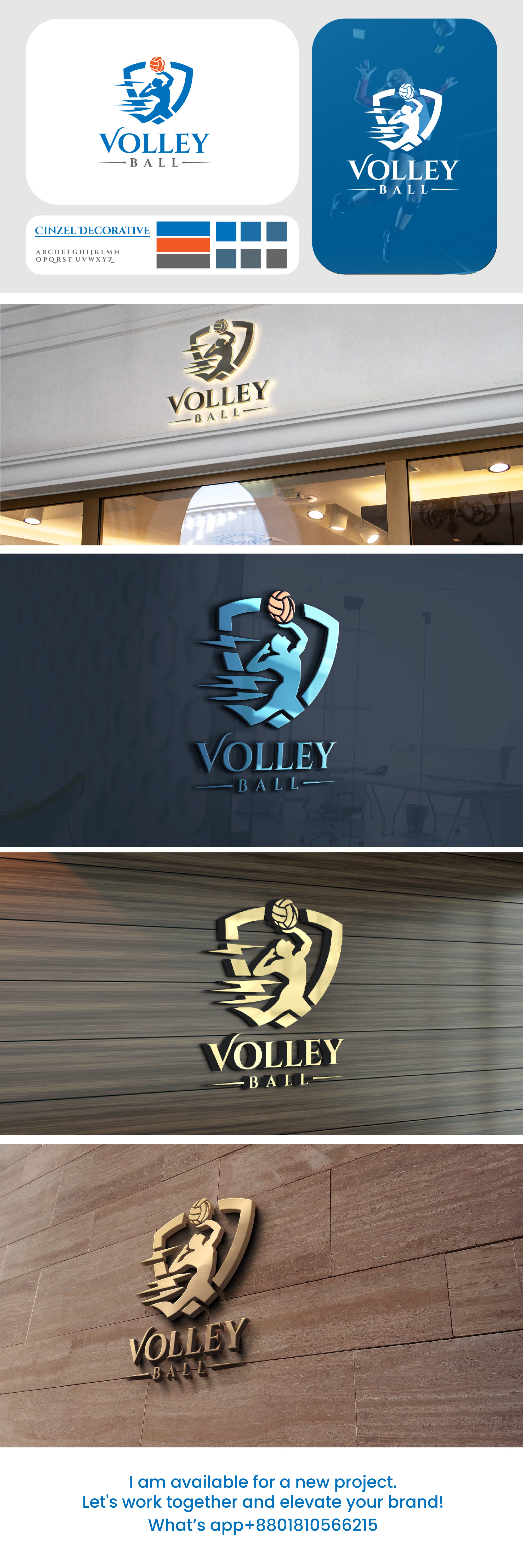 Volleyball sport logo branding design basketball branding player volley volleyball