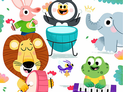 And a one, and a two, and a one, two, three... 3d animation app branding design flat graphic design icon illustration illustrator logo minimal motion graphics typography ui ux vector web web design website