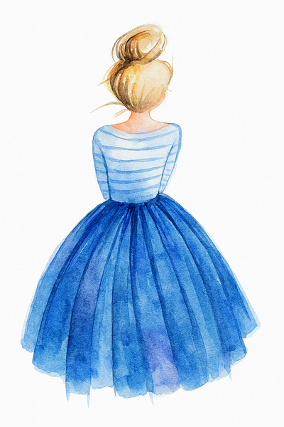 Painted in stillness art artwork characterdesign design digitalart fashion illustration sketch watercolor whimsical