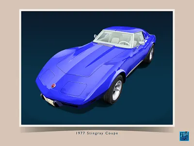 The Art of Wheels: Stingray Coupe chevrolet