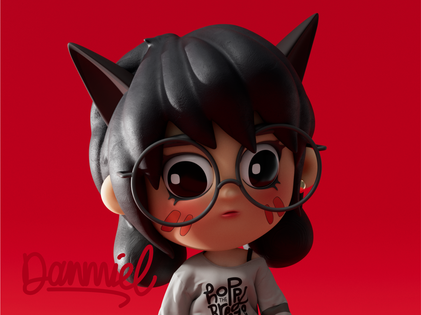 3d character animation 3d animation brand branding character design fashion girl graphic design illustration mascot motion motion graphics outfit