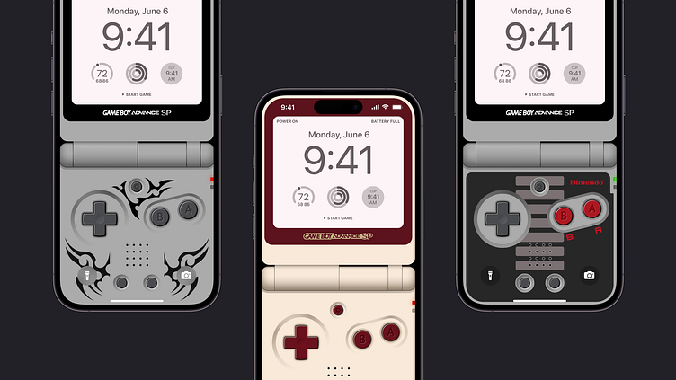 GameBoy Advance SP - Wallpaper Collection by Isa Pinheiro on Dribbble