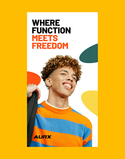 Vertical Poster Design – Function Meets Freedom branddesign branding corporateidentity design logo outdoordesign posterdesign socialmediadesign