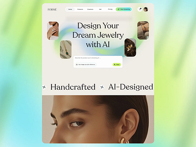 AI Shopping & Ecommerce Website | Product make to checkout flow ai assistant ai ecommerce ai shopping ai website checkout flow ecommerce ecommerce website fashion store focotik jewelry shop jewelry shopping luxury ui design modern product make ui ui design ui ux design uiux website website design