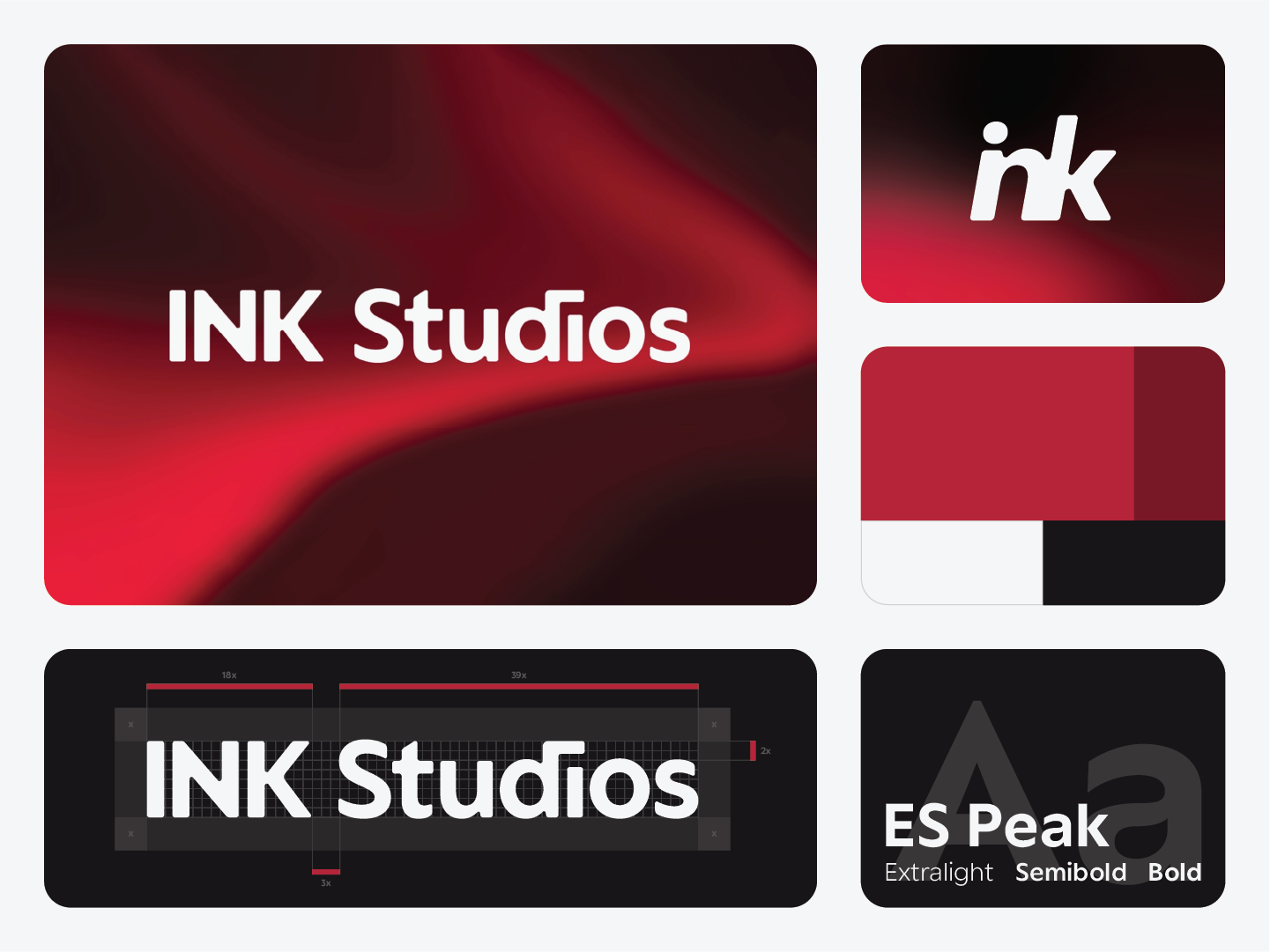 Example of Essentials Brand Visual Identity Package