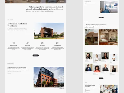 Architecture Website Design architecture web design branding design figma framer illustration interior landing page modern website design responsive web design ui uiux ux web web design website design