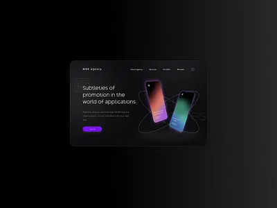 Smart Design Concept 📲 aesthetic concept design firstscreen graphic design recommendations recommended smart trends typography ui ux webdesign