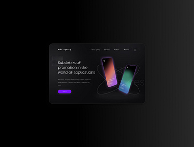 Smart Design Concept 📲 aesthetic concept design firstscreen graphic design recommendations recommended smart trends typography ui ux webdesign
