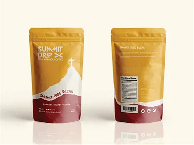 SUMMIT DRIP - Coffee Packaging Design brand identity branding coffee design freelance graphic design identity packaging packaging design product packaging visual identity