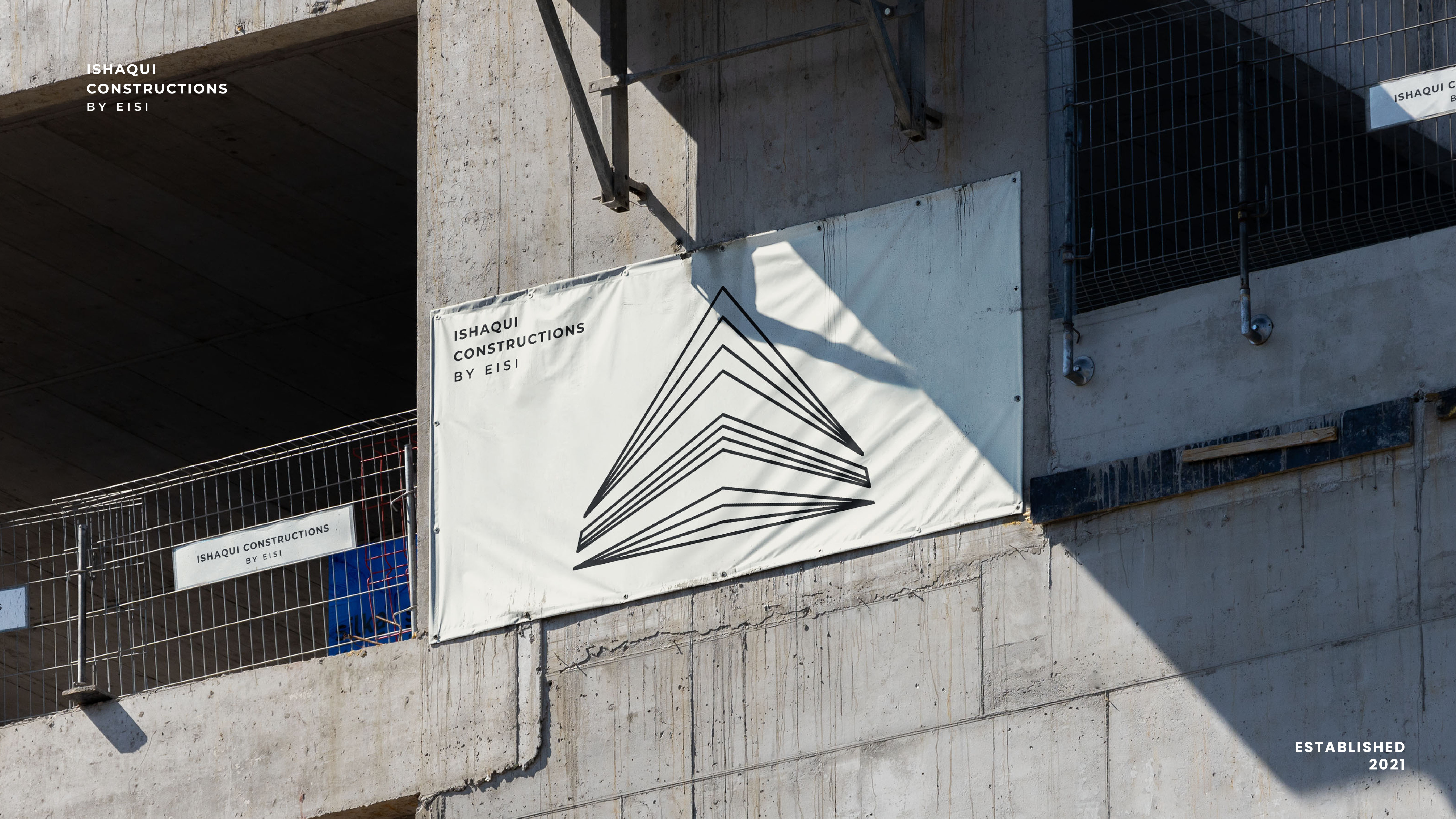 Modern Brand Identity for Premium Construction Company brand designer brand identity branding construction geometric graphic design logo design logo designer luxury modern premium