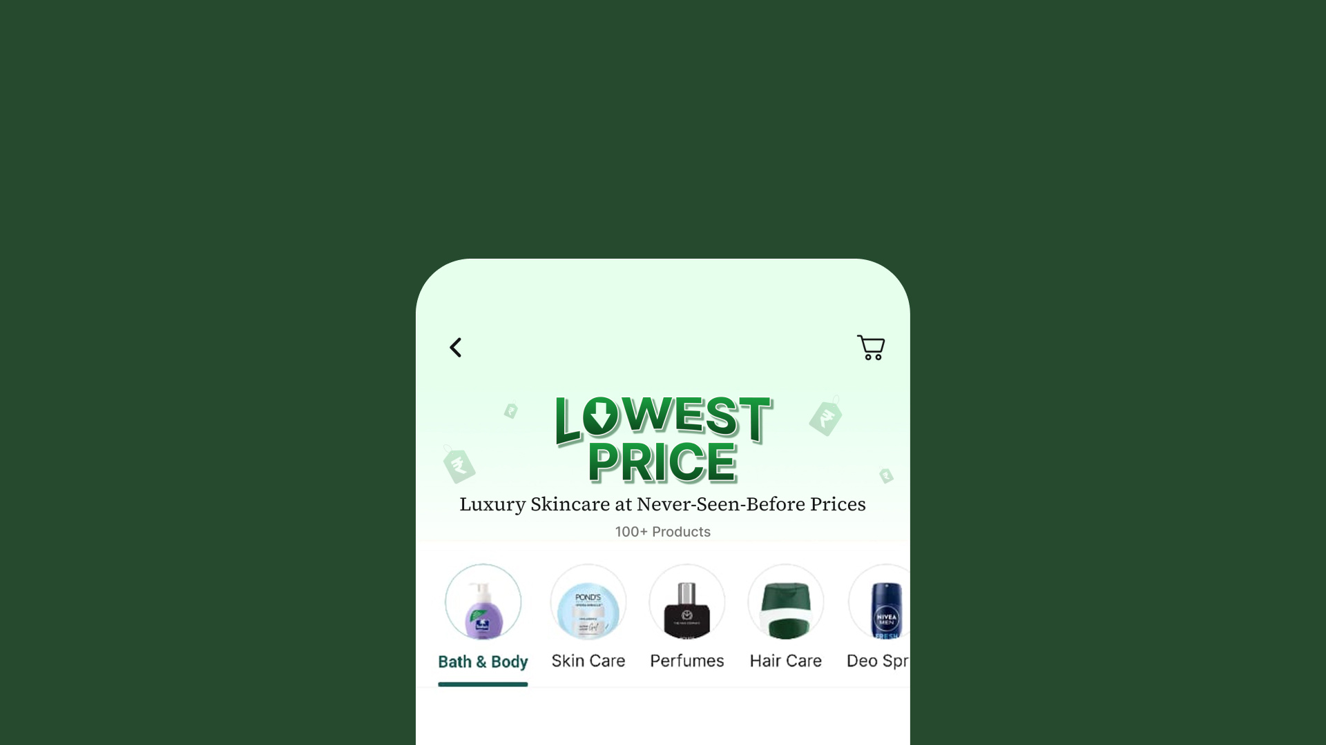 Apollo 24|7 Store - Lowest Price entry points interaction design lowest price ui visual design