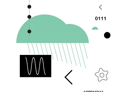 Brand experiments: cloud technology app branding design graphic design illustration logo typography ui ux vector