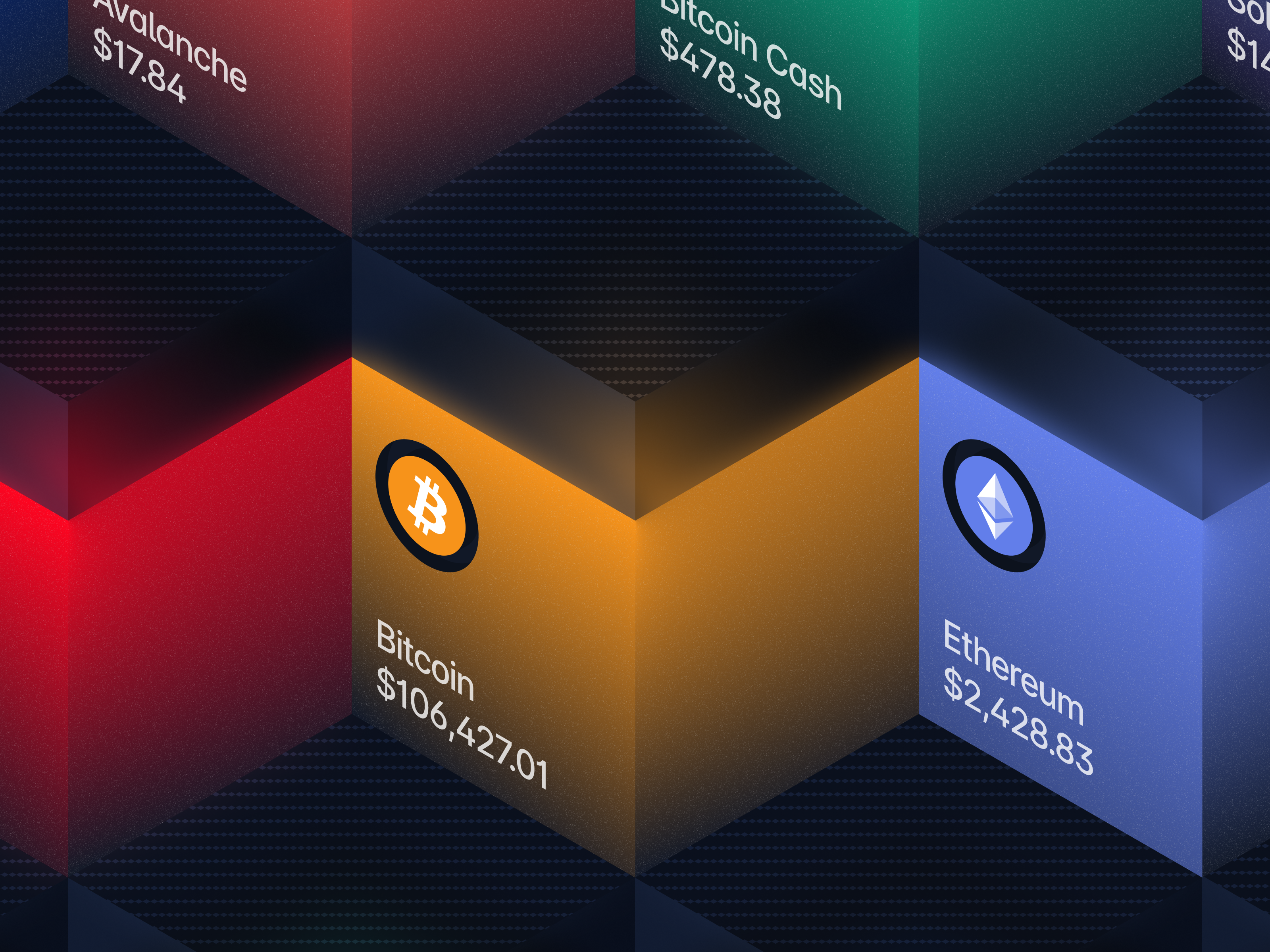 Houdini Web Project app crypto design illustration typography ui ux