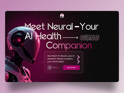 Neural: Where AI Meets Human-Centered Wellness aihealth branding casestudy conceptdesign designinspiration designsystem digitalwellness ui uidesign visualidentity