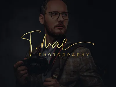 Elegant Photography Logo Design for Personal Branding custom logo design elegant logo logo for photographers minimalist logo modern logo design personal branding photography branding photography business photography identity photography logo photography mark signature logo