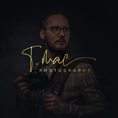 Elegant Photography Logo Design for Personal Branding custom logo design elegant logo logo for photographers minimalist logo modern logo design personal branding photography branding photography business photography identity photography logo photography mark signature logo
