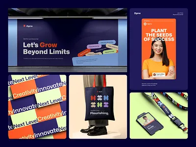 Zigma – Graphic Design for a Creative Agency identity design inspiration