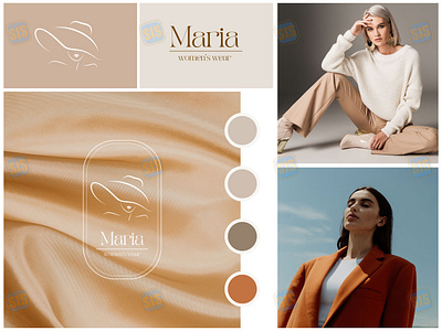 Logo Design: Maria Women's Wear brand identity branding branding concept business logo graphicdesign logo logo designer logo mark logodesign logos logotype minimal logo minimalist logo modern logo modern minimalist logo typography unique logo vector