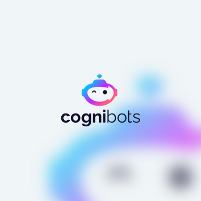 AI-powered chatbot Logo friendly design