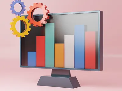 Web analytic 3d 3d illustration 3d render adobe illustrator adobe photoshop animation art blender cinema4d design graphic design illustration logo ui