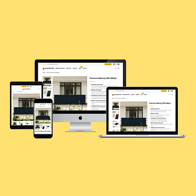 Balkonstrom – Responsive Shopify PDP Redesign product page shopify shopify design shopify template template