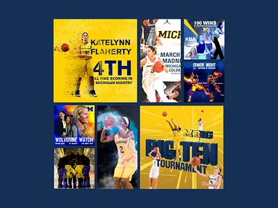 Women's Basketball Social Media