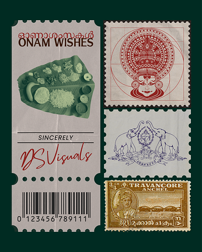 ONAM 2025 canva graphic design graphicdesign india indian instagram kerala poster socialmedia