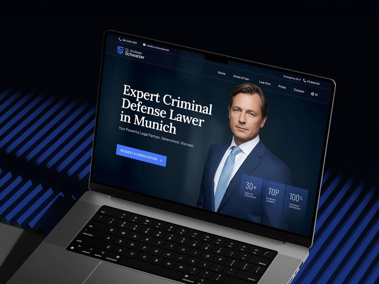Lawyer/Attorney Website Design landing page law firm website lawyer uxui design website website design
