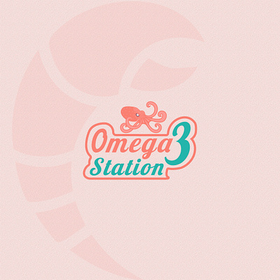 Seafood Logo design - Omega3 logo restaurant