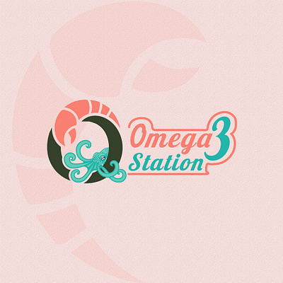 Seafood Logo design - Omega3 logo restaurant