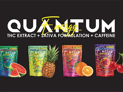Quantum Energy - THC Caffeine Gummies