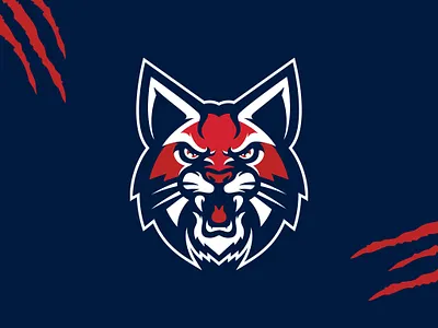 Catawba College Mascot Branding athletic mark big cat bobcat branding catawba college catawba indians college mascot logo lynx mascot rivercat