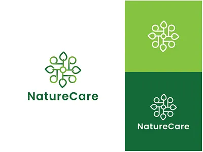 Nature Care logo branding care logo creative leaf logo graphic design green leaf logo iconic leaf leag logo logo naturecare logo vector