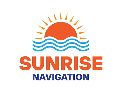 Minimalist Logo For "Sunrise Navigation" best logo best logo designer branding business logo create logo flat logo design graphic design logo logo creation logo design logo expert logo maker luxury logo minimalist minimalist logo premium logo ship logo