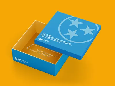 packaging for an RFP box design layout packaging
