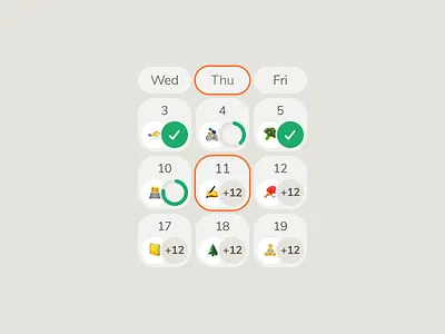 Habit Hero 🚀 creative habit app design minimal mobile app desig product design ui uxui desig
