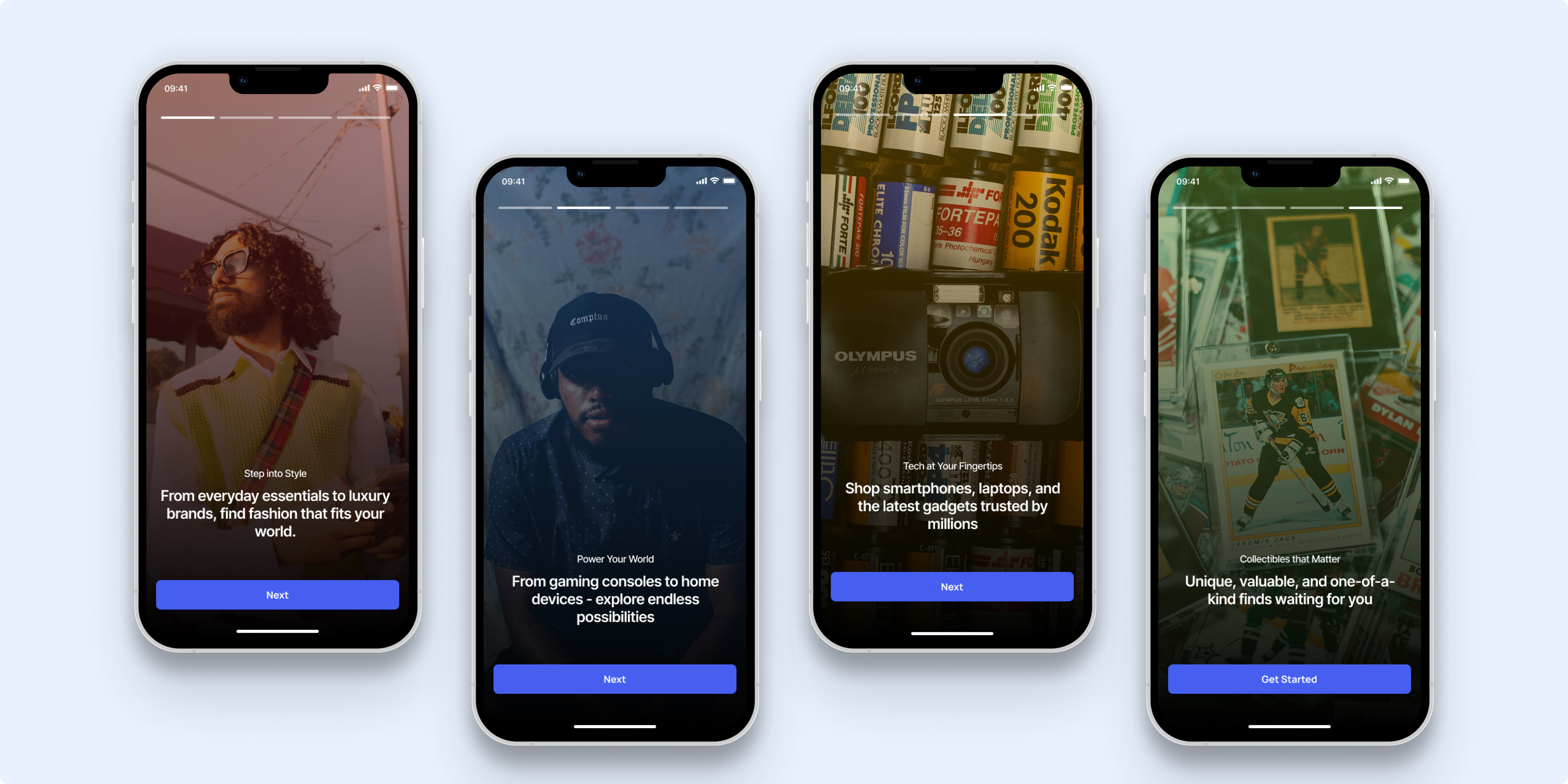 eBay Onboarding Flow — Mobile