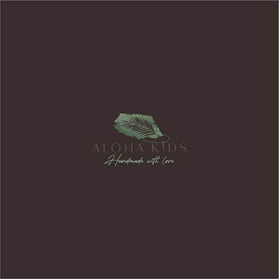 Aloha Kids branding design graphic design illustration logo typography vector