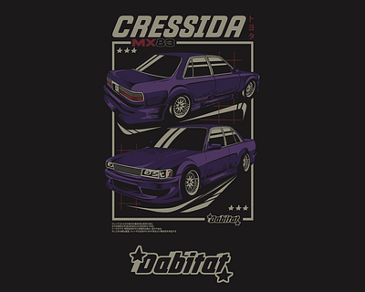 Dabitat Apparel Design - Cressida apparel apparel design branding cars community design graphic design illustration logo