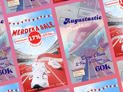 Campaign and Business Poster 2d 3d aesthetic poster branding business business branding business poster canva conceptual design creative process design discount event graphic design illustration independence indonesia poster retro typography