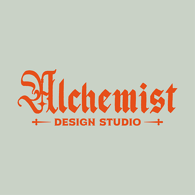 Alchemist Design Studio Logo design designfeed graphic design logo typography vector