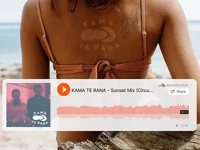 KAMA TE RANA beach branding branding design design dj durres albania durrës electronic graphic design graphicdesign logo mascot mascot design music summer sunset visual id